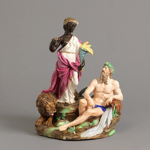 Allegorical Figural Group of "Africa"