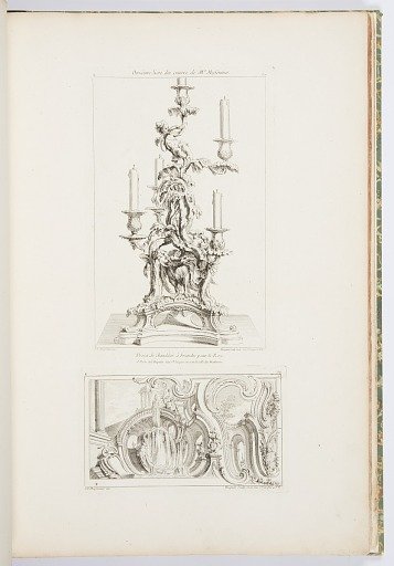 Design of a Fountain in a Grotto and Architectural Elements