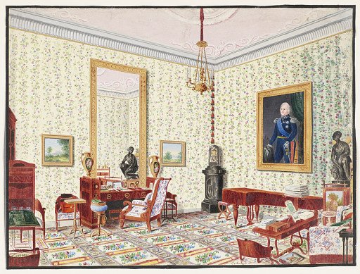 The Study of Grand Duchess Cecilia von Oldenberg