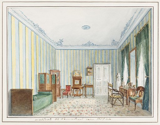 Bedroom in a Country Dacha