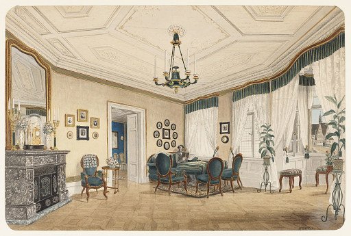 A Salon, probably in Stuttgart