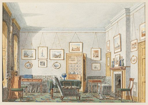 George James Drummond's Room at Oxford, 1853