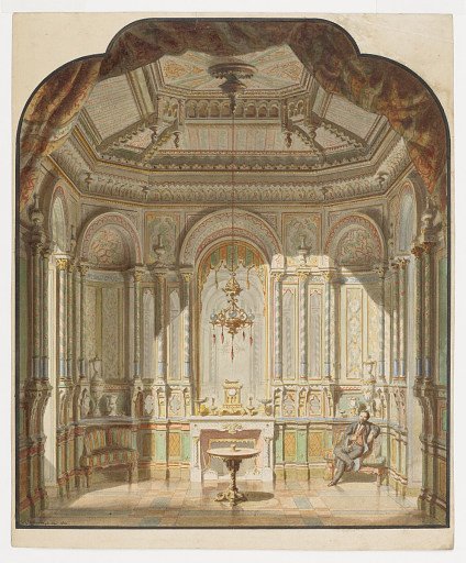 A Moorish Smoking Room