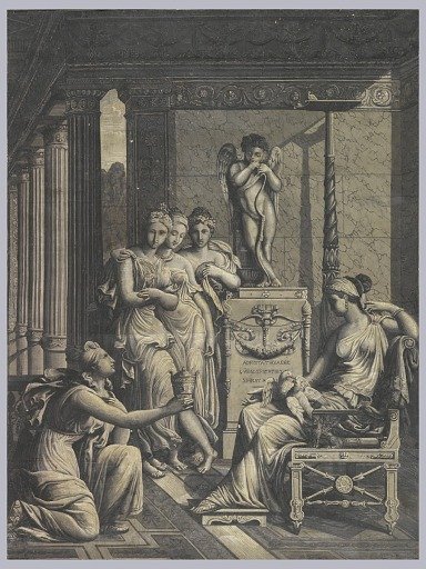 Psyche Bringing Venus a Goblet of Water from the Fountain of Youth