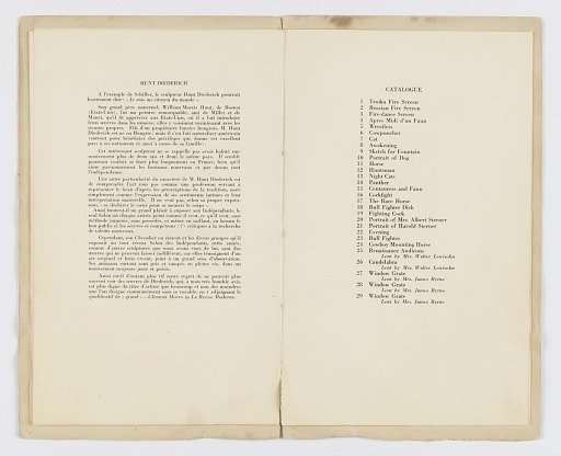 Proof for exhibition catalogue, "Jockeys," Kingore Galleries, New York, NY