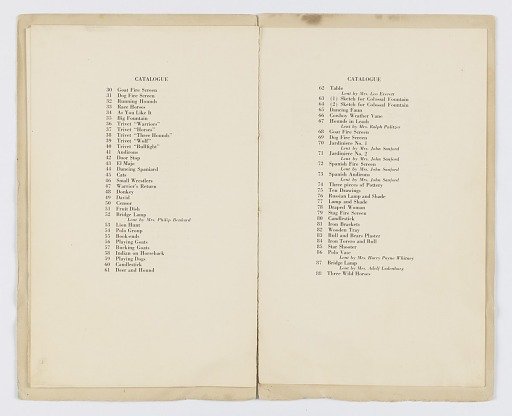 Proof for exhibition catalogue, "Jockeys," Kingore Galleries, New York, NY