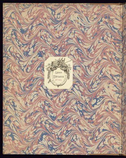 Album of Arabesque Ornament Design and a Frontispiece