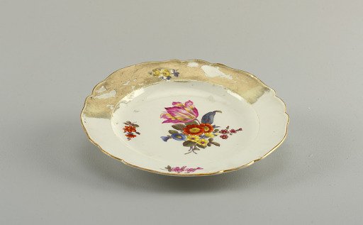 Plate with Floral Pattern