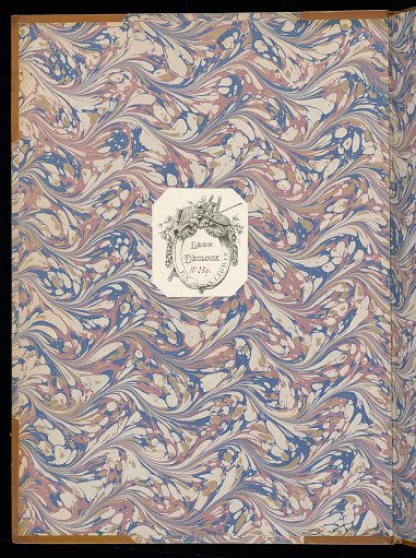 NOUVEAU LIVRE de Principes d’Ornements Particulierement pour trouver un nombre infini de forms qui en dependent. d’Après les Desseins de C. Gillot Peintre du Roy. Gravé par Huquier