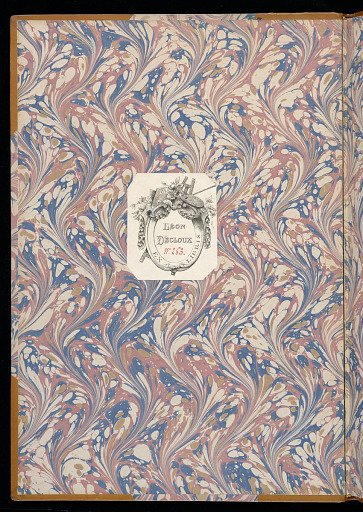 Livre d’Etude d’après les Desseins Originaux de Blomart Gravé par François Boucher Peintre de l’Academie Royale