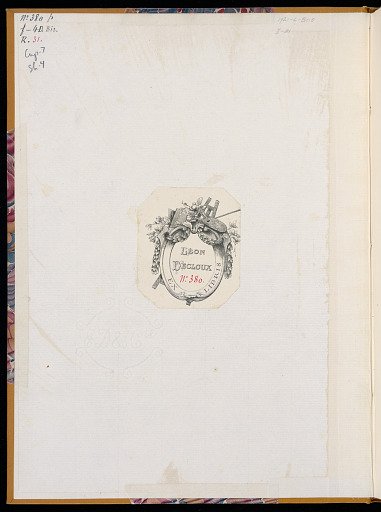 Plusieurs Trophées Dessinées et Gravées par Demarteau l’ainé