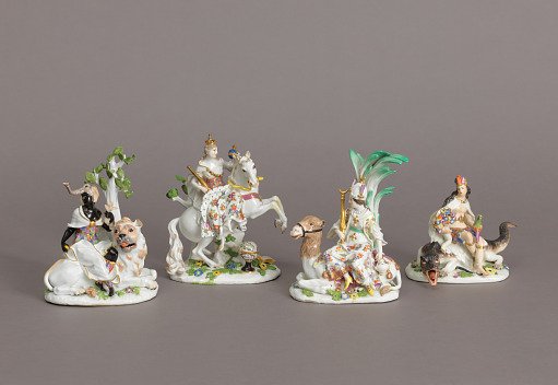 Allegorical Figures of the "Four Continents"