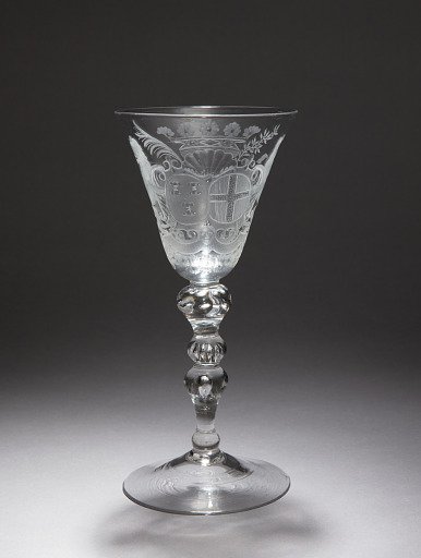 Goblet Celebrating the Marriage of Coenraad Jan van Zuylen van Nievelt (1716–67) and Theodora Wilhelmina van Lynden (1727–96)