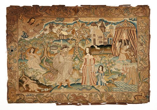 Embroidered picture