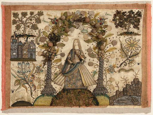 Embroidered picture