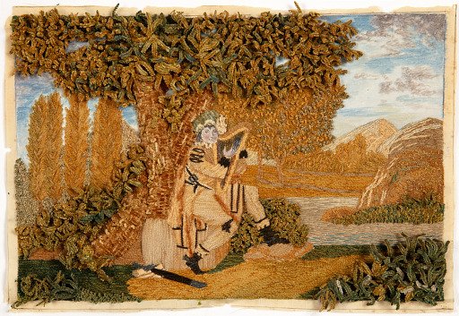 Embroidered picture