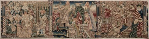 Sections of an Embroidered Frieze