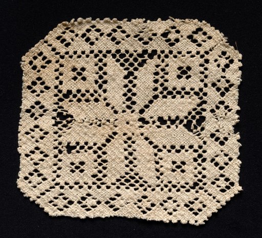 Fragment with Floral Motif