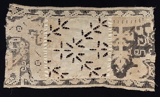Fragment of Band with Vegetal Motifs