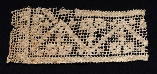 Fragment of a Band with Abstract Pattern