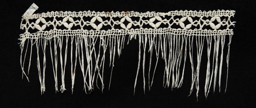 Lace Insertion with Fringe