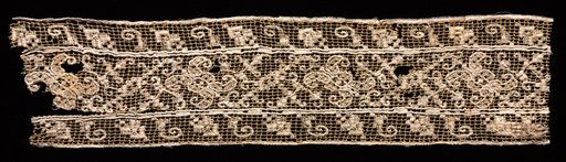 Fragment of a Band with Abstract Pattern