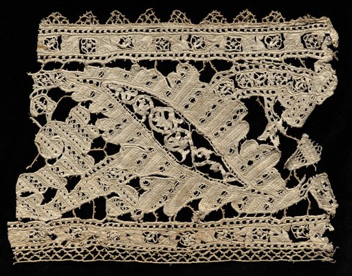 Fragment of Lace Flounce