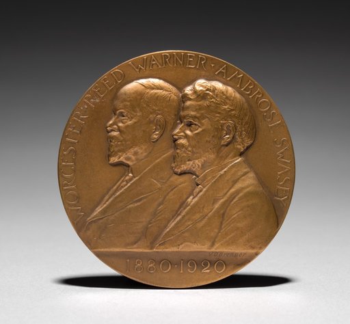Medal Commemorating the 40th Anniversary of the Warner and Swasey Company (obverse)