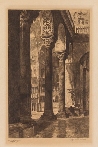 Interior of St. Mark's, Venice