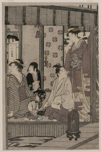 Morning Glory (from the series The Tale of Genji in Elegant Modern Dress)