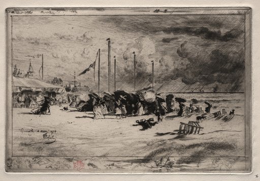 A Squall at Trouville