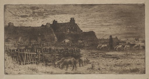 Sheepfold: Sunset
