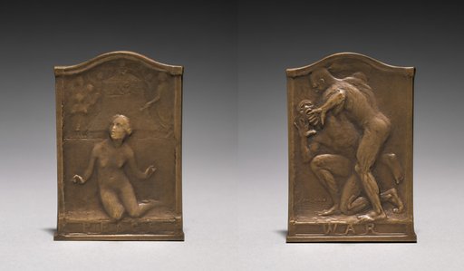 Plaquette: Peace and War