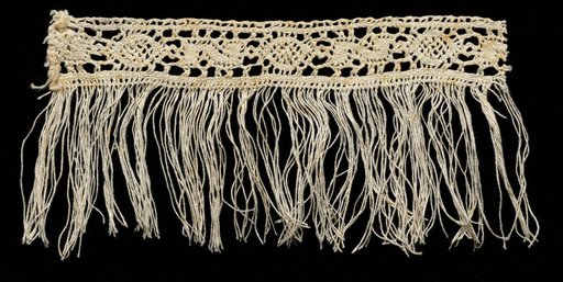 Lace Insertion with Fringe