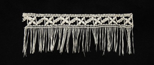Lace Insertion with Fringe
