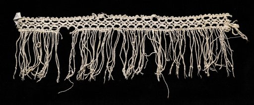 Lace Insertion with Fringe