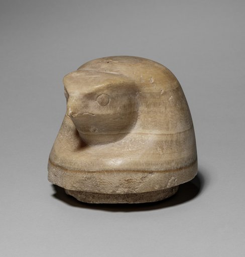 Canopic Jar with Falcon's Head (lid)