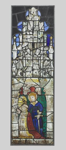 Saint Catherine with a Kneeling Male Donor