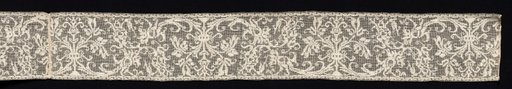 Band with Scroll Pattern