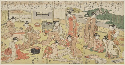 Women Making Clothing