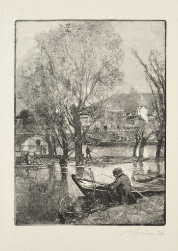 Un coin de l'Île de Billancourt