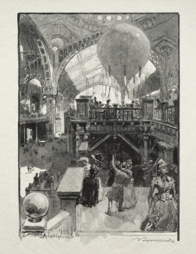 Le Palais des Arts Liberaux, Intèrieur