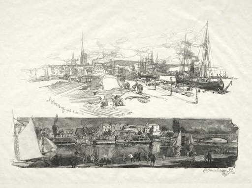 Rouen Illustré: Les Nouveaux Quais-L'Ile La Croix