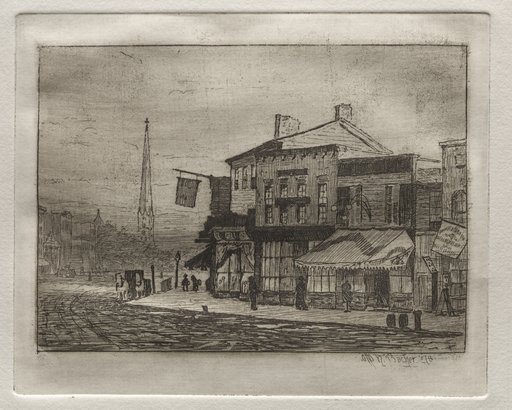 Eagle Street and Woodland Avenue