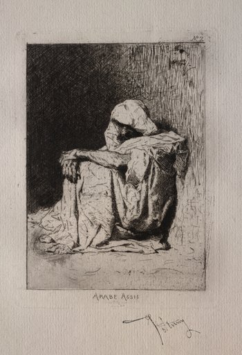 Seated Arab