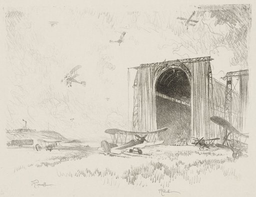 English War Work: The Balloon-Shed