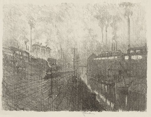 English War Work: Evening in the Munitions Country
