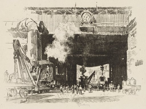 English War Work: The Big Gate of the Big Shop