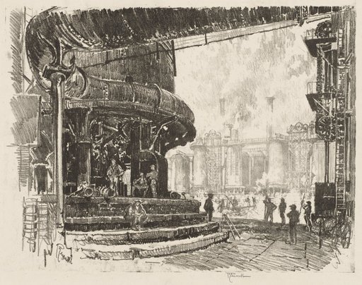 English War Work: Making Pig Iron, The Base of the Blast Furnaces