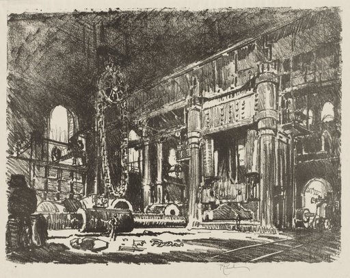English War Work: The Gun Forge